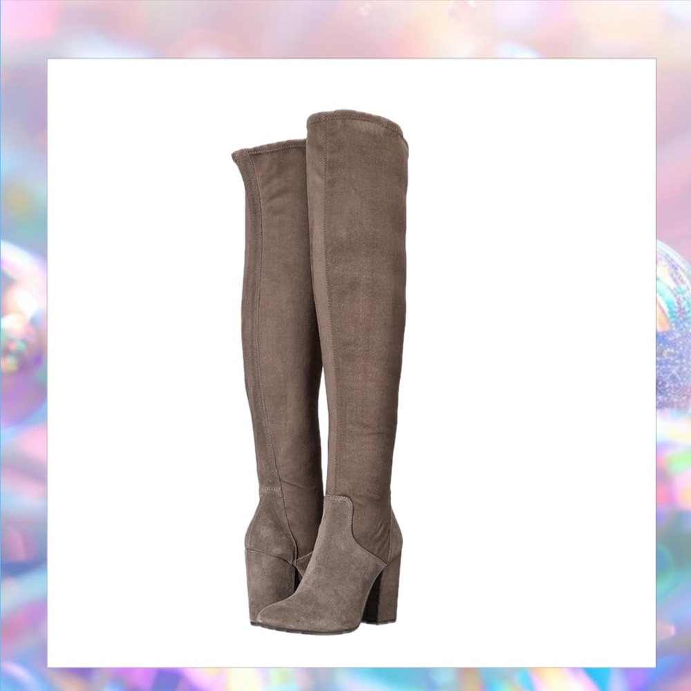 Charles David Women's Over-the-Knee Boots in Taupe Size 5 New